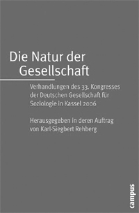 Cover „Die Natur der Geseellschaft”